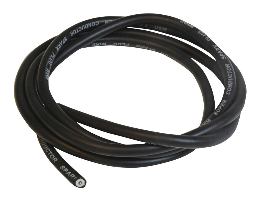 MSD 34033 Super Conductor Wire; 6 ft.; Black; - Truck Part Superstore