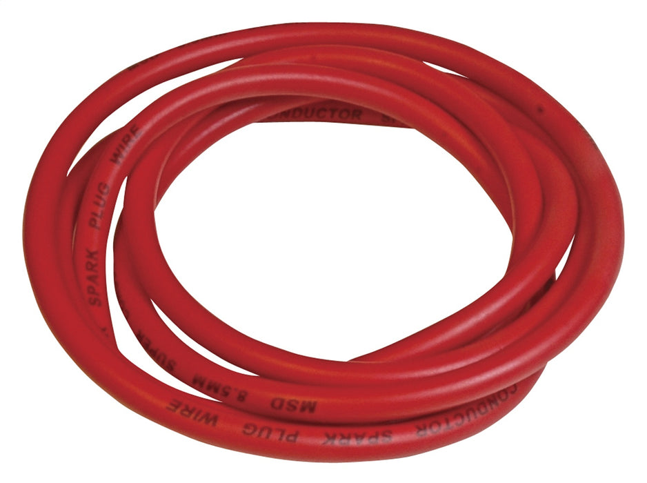 MSD 34049 Super Conductor Wire; 100 ft.; Red; - Truck Part Superstore