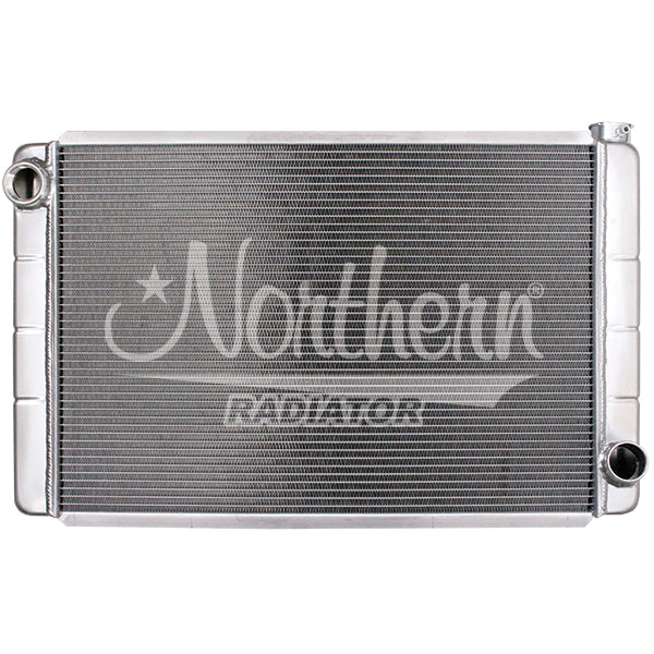 Northern Radiator 204125 Race Pro Radiator - 31 x 19 GM Radiator With Threaded Inlet Connection - Truck Part Superstore