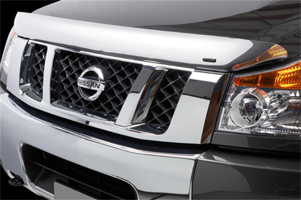 Stampede 3411-8 Vigilante Premium Hood Protector; Chrome; - Truck Part Superstore