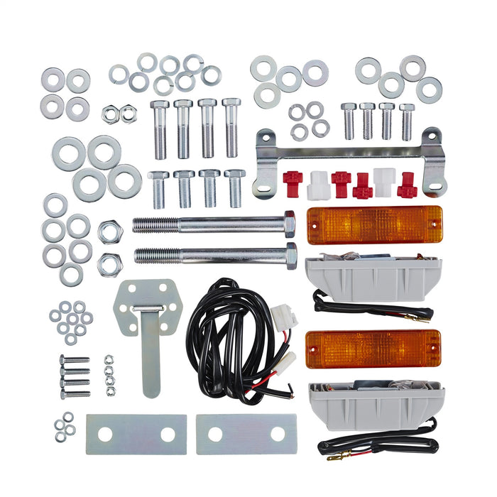 ARB 3411050 Front Deluxe Bull Bar Winch Mount Bumper; 80 Series; - Truck Part Superstore