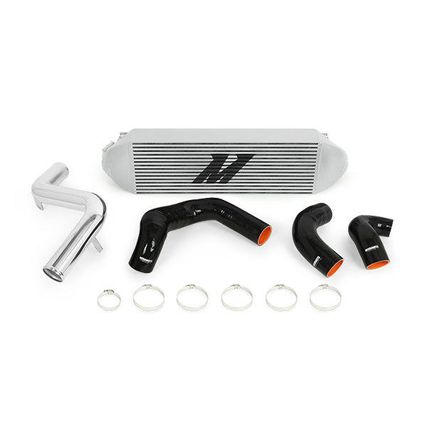 Mishimoto MMINT-FOST-13KPSL Ford Focus ST Intercooler Kit, 2013-2018, Silver Cooler, Polished Pipes - Truck Part Superstore