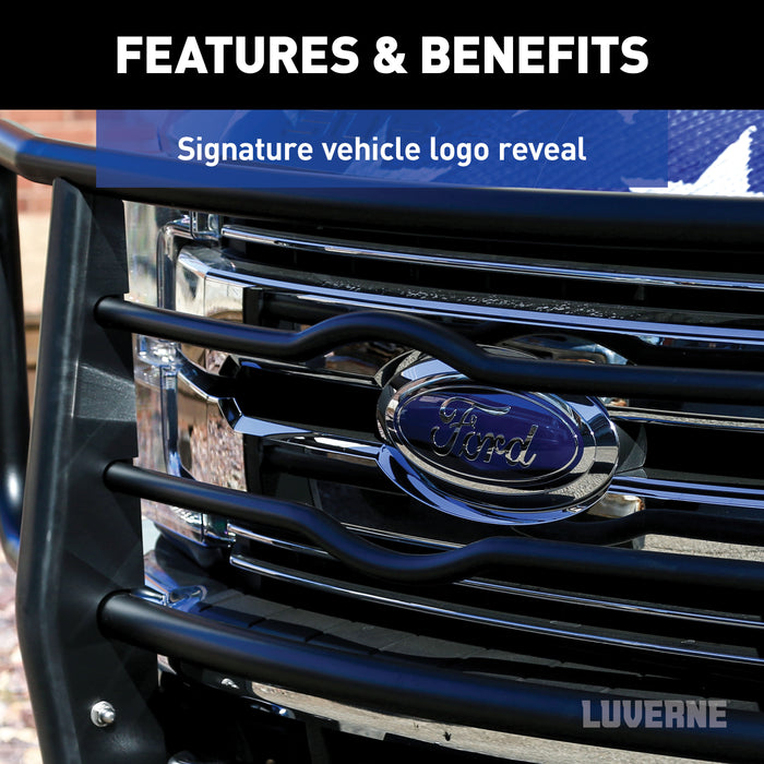 Luverne 341443-341512 2in. Grille Guard-Black - Truck Part Superstore