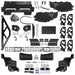ARB 3415020 Combo Bar; Front; Textured; For Use w/TUNDRA 2014-17 ARB FOG II; - Truck Part Superstore