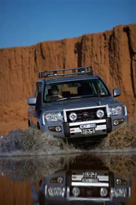ARB 3415120 Front Deluxe Bull Bar Winch Mount Bumper; w/Washer; - Truck Part Superstore