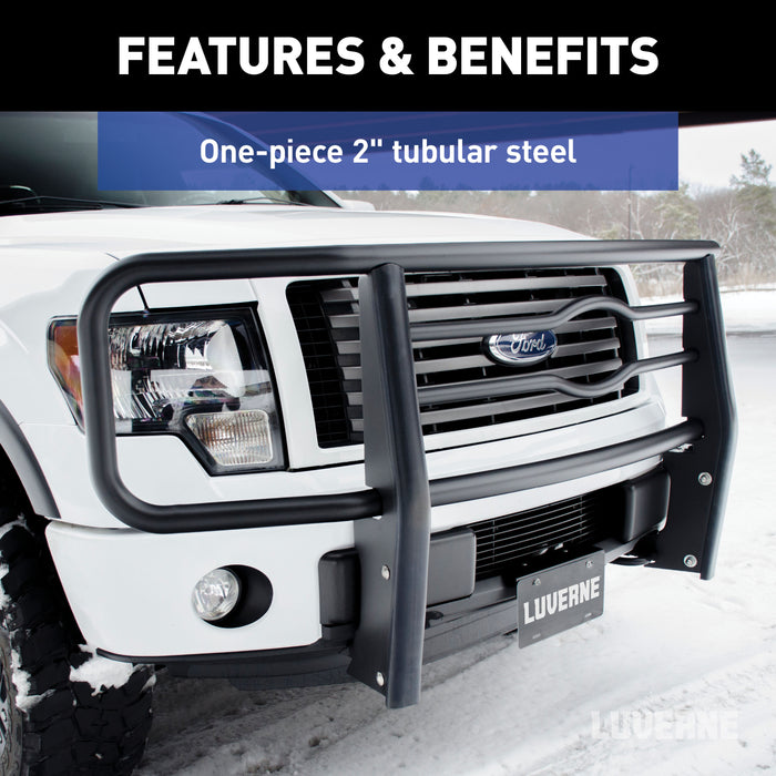 Luverne 341523-341520 2in. Grille Guard-Black - Truck Part Superstore