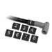 MSD 3415 Shrink Sleeving Spark Plug Wire Cover; w/Numbers; - Truck Part Superstore