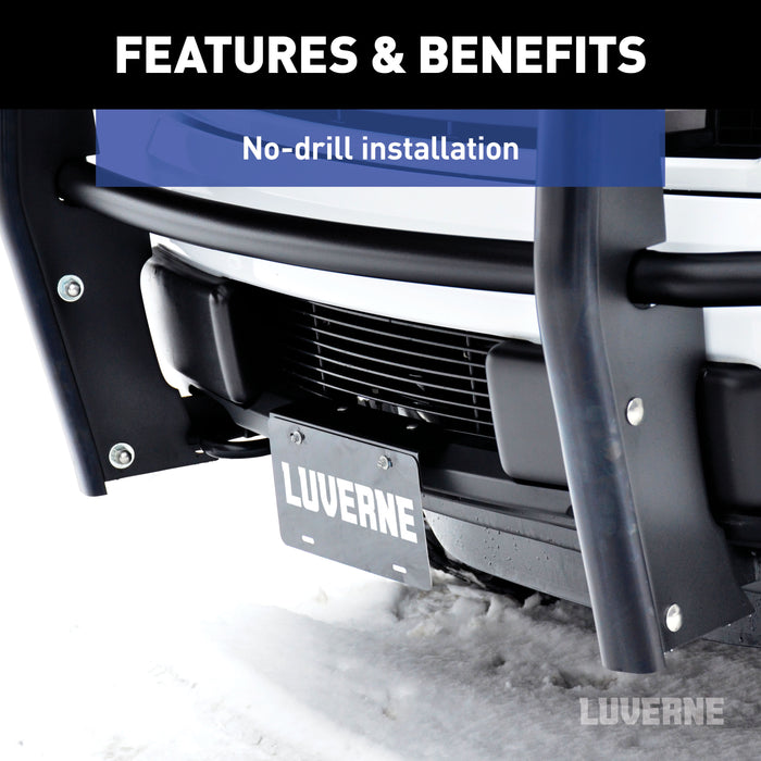 Luverne 341723-341722 2in. Grille Guard-Black - Truck Part Superstore