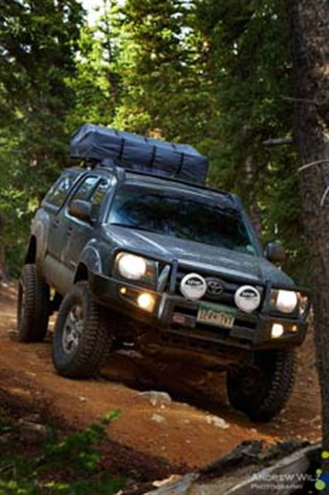 ARB 3423130 Front Deluxe Bull Bar Winch Mount Bumper; w/Fog Lamps; - Truck Part Superstore