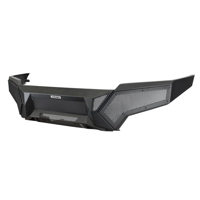 Go Rhino 343891T Low profile steel bumper with powered light mount protects front of vehicle - Truck Part Superstore