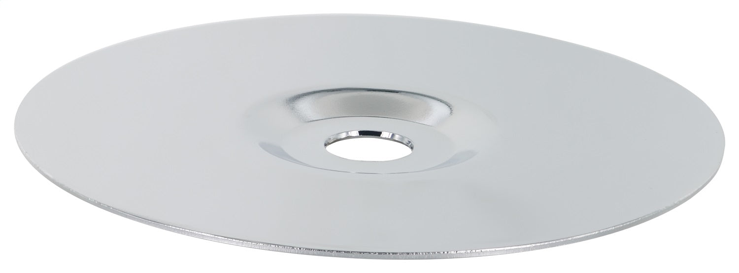 Powermaster Performance 344 Finishing Touch Baffle Plate; For Full Size GM 140mm; 12si; Chrome; - Truck Part Superstore