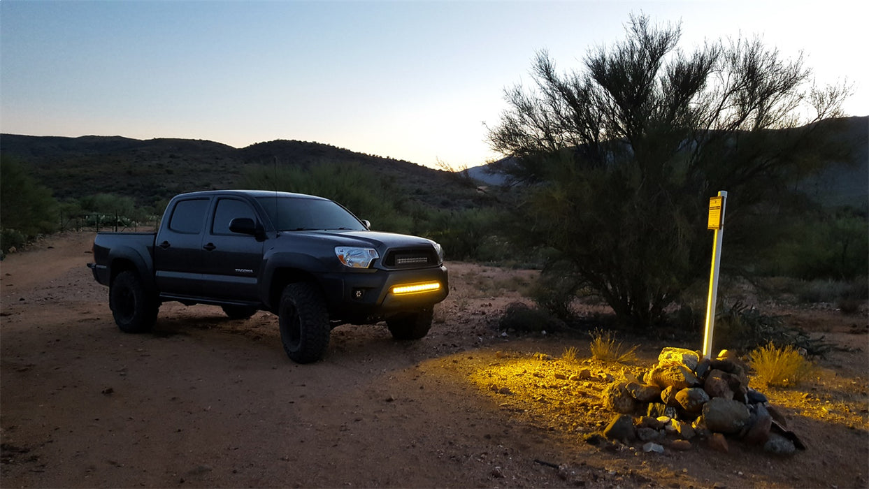 KC Hilites 344 Toy Tacoma; 30in. FLEX LED Bumper Mnt System 05-15 - Truck Part Superstore