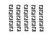 MSD 34514 Spark Plug Boots; 90 Degree w/MSD Logo; Gray Silicone; 50 Piece; - Truck Part Superstore