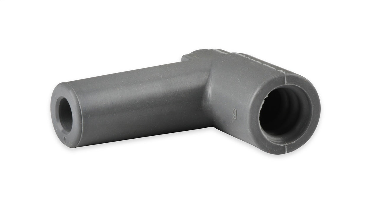 MSD 34554 Spark Plug Boots; 90 Degree Nipple w/GM HEI Nipple; Gray Silicone; 50 Piece; - Truck Part Superstore