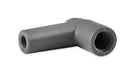 MSD 34554 Spark Plug Boots; 90 Degree Nipple w/GM HEI Nipple; Gray Silicone; 50 Piece; - Truck Part Superstore