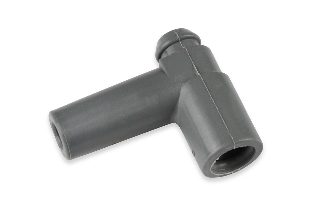MSD 34554 Spark Plug Boots; 90 Degree Nipple w/GM HEI Nipple; Gray Silicone; 50 Piece; - Truck Part Superstore