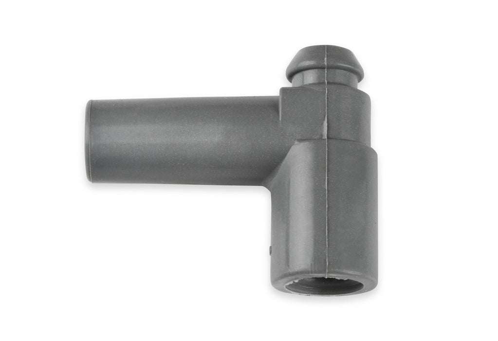MSD 34554 Spark Plug Boots; 90 Degree Nipple w/GM HEI Nipple; Gray Silicone; 50 Piece; - Truck Part Superstore