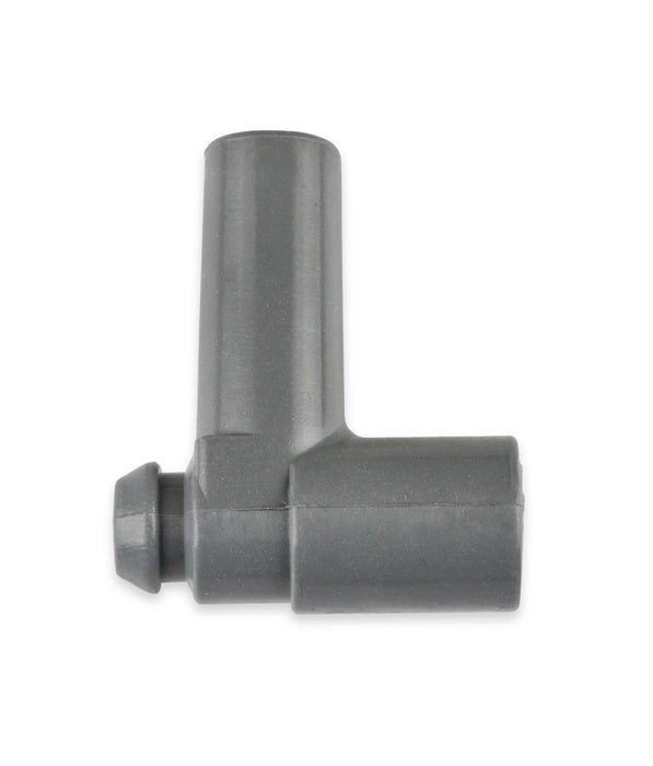 MSD 34554 Spark Plug Boots; 90 Degree Nipple w/GM HEI Nipple; Gray Silicone; 50 Piece; - Truck Part Superstore