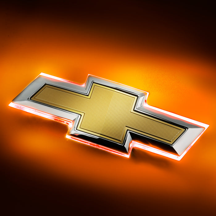 Oracle Lighting 3461-005 Amber Illuminated LED Rear Bowtie Emblem - Truck Part Superstore