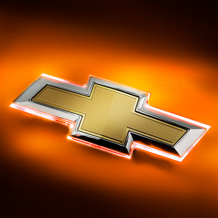 Oracle Lighting 3461-005 Amber Illuminated LED Rear Bowtie Emblem - Truck Part Superstore