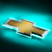 Oracle Lighting 3461-010 Aqua Illuminated LED Rear Bowtie Emblem - Truck Part Superstore