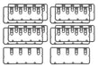 Mr Gasket 3464SMP Ultra Seal Valve Cover Gasket Set; Master Pack 10 Per Package; - Truck Part Superstore