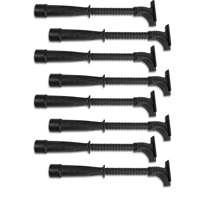 MSD 34753 Pro Stock Hemi Tube; Set Of Eight; Black; - Truck Part Superstore
