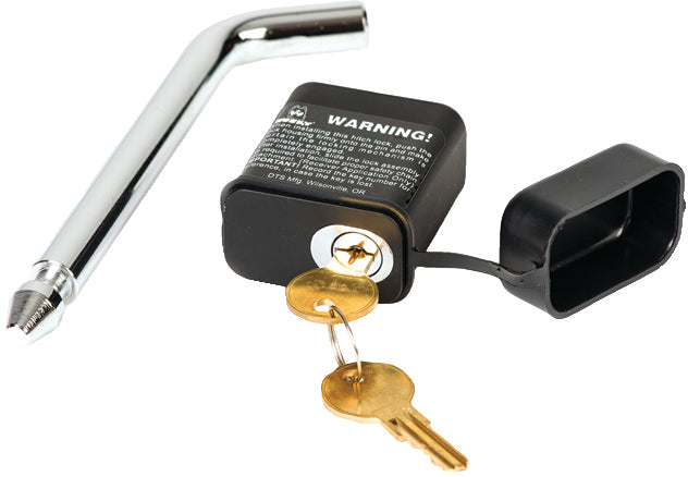 Husky Towing 34819 Bent Pin 1/2" Diameter Use With 1-1/4" Receiver Locking With Dust Cap Single - Truck Part Superstore