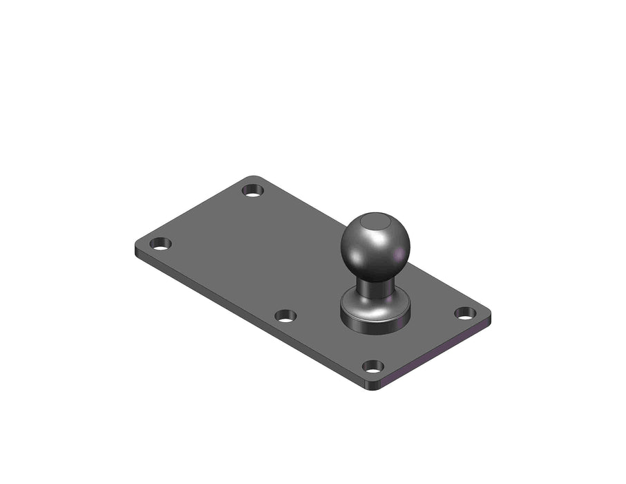 Husky Towing 34842 One Piece Ball and Plate - Truck Part Superstore