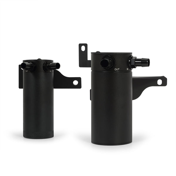 Mishimoto MMBCC-F35T-11SBE Baffled Oil Catch Can, fits Ford F-150 3.5L EcoBoost 2011-2014 - Truck Part Superstore
