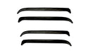 Auto Ventshade (AVS) 34918 Ventshade® Deflector; 4 pc.; Black Stainless Steel; - Truck Part Superstore