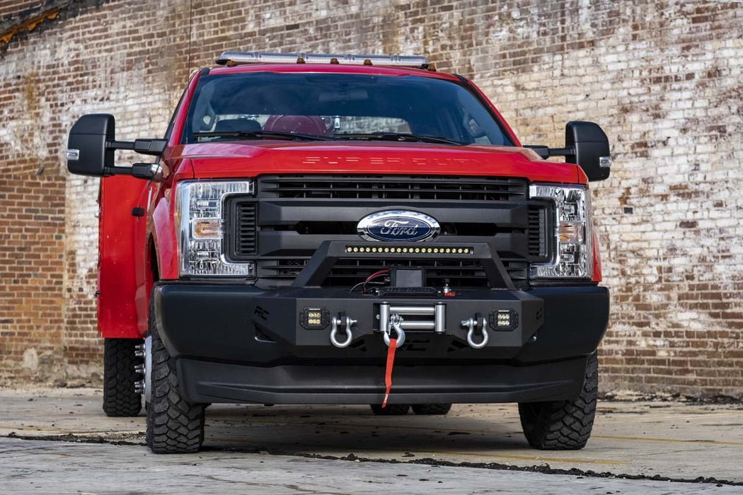 Rough Country 51004 EXO Winch Mount System 17-20 Ford F-250/F-350 Rough Country - Truck Part Superstore