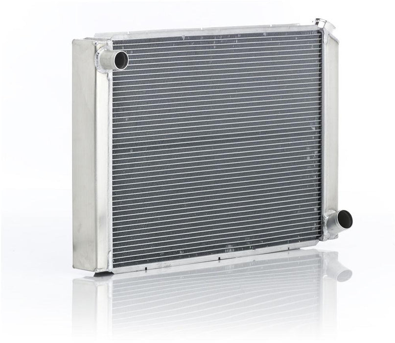 Be Cool 35003 Radiator for GM w/Dual 1 Inch Core 19.5 x 24.5 Qualifier Natural Finish Be Cool Radiator - Truck Part Superstore