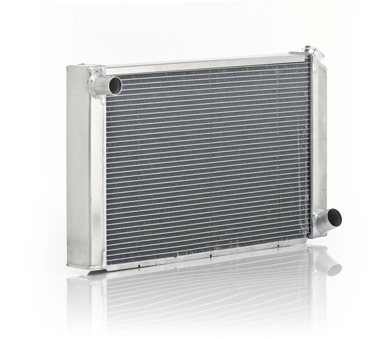 Be Cool 35005 Radiator for GM w/Dual 1 Inch Core 17 x 28.5 Inch Qualifier Natural Finish Be Cool Radiator - Truck Part Superstore