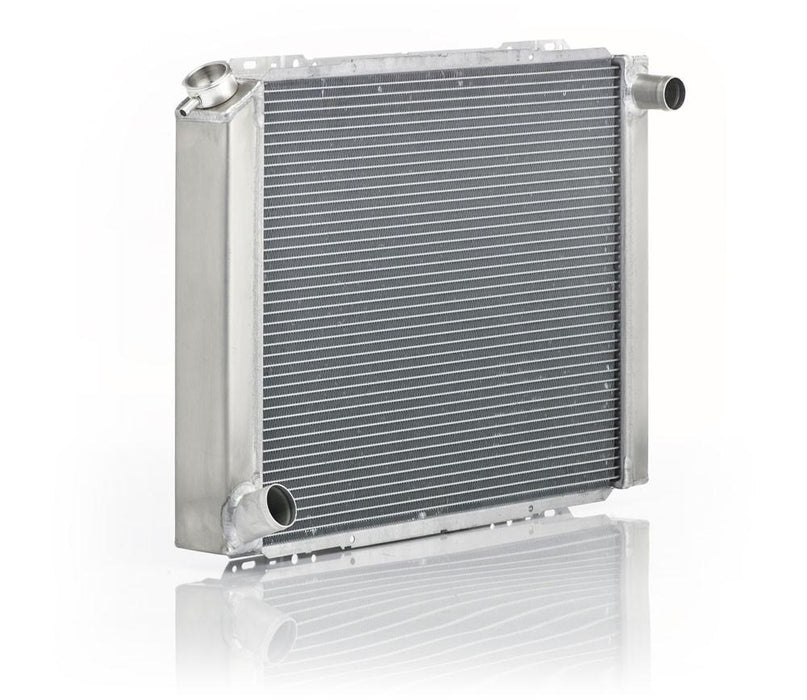Be Cool 35007 Radiator for Ford w/Dual 1 Inch Core 19.5 x 26.5 Inch Qualifier Natural Finish Be Cool Radiator - Truck Part Superstore