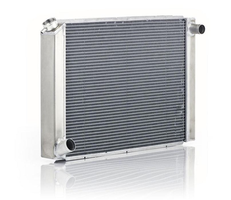Be Cool 35008 Radiator for Ford w/Dual 1 Inch Core 19 x 28.5 Inch Qualifier Natural Finish Be Cool Radiator - Truck Part Superstore