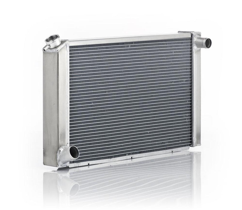 Be Cool 35010 Radiator for Ford w/Dual 1 Inch Core 17 x 28.5 Inch Qualifier Natural Finish Be Cool Radiator - Truck Part Superstore
