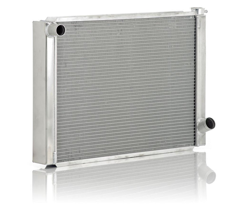 Be Cool 35014 GM Single Pass Circle Track Radiator Dual 1 Inch Core 19 x 28 Inch Be Cool Radiator - Truck Part Superstore