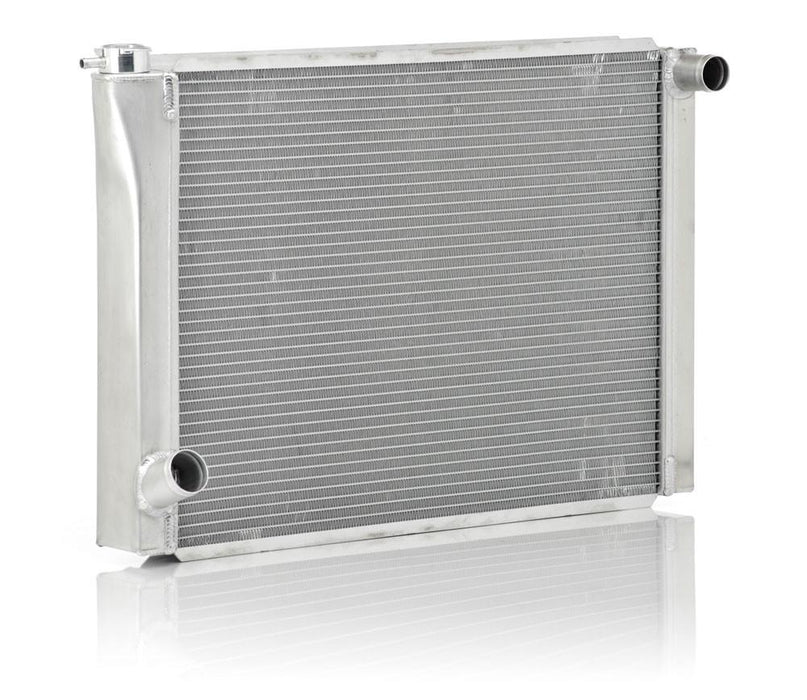 Be Cool 35017 Ford Single Pass Circle Track Radiator Dual 1 Inch Core 19 x 24 Inch Be Cool Radiator - Truck Part Superstore