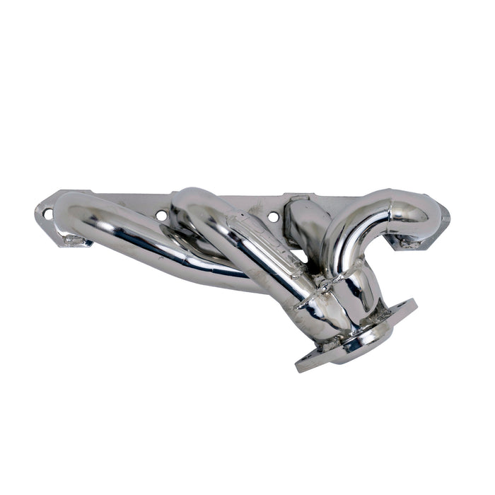 BBK Performance Parts 35100 1987-1995 FORD F150 302 1-5/8 SHORTY EXHAUST HEADERS (POLISHED SILVER CERAMIC) - Truck Part Superstore