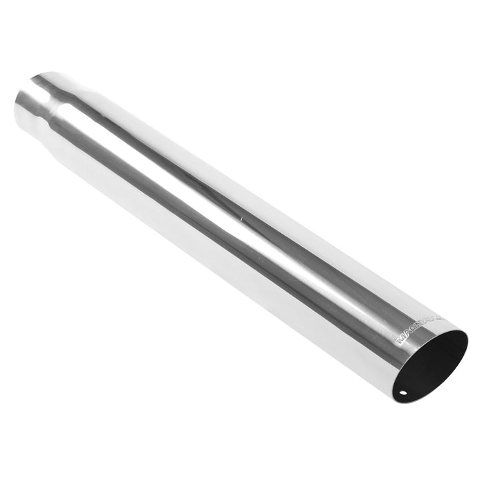 MagnaFlow Exhaust Products 35109 Single Exhaust Tip-2.5in. Inlet/4in. Outlet - Truck Part Superstore