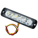 Oracle Lighting 3511-005 6 LED Slim Strobe, Amber - Truck Part Superstore