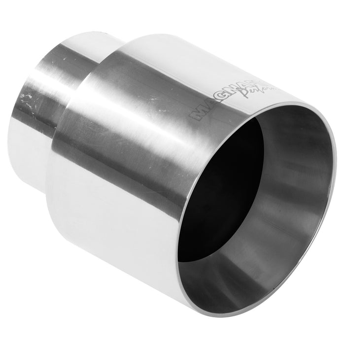 MagnaFlow Exhaust Products 35124 Single Exhaust Tip-2.25in. Inlet/4in. Outlet - Truck Part Superstore