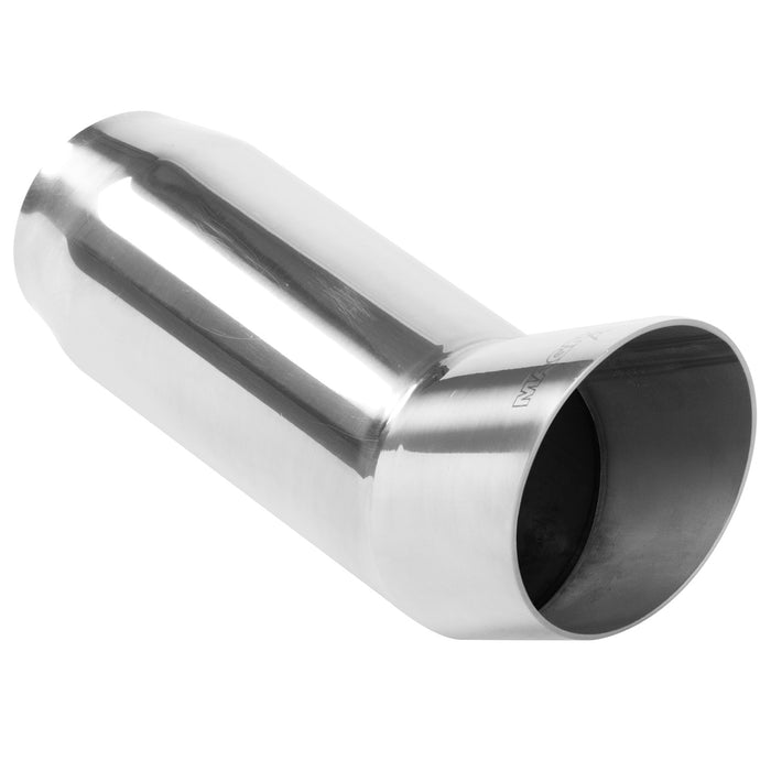 MagnaFlow Exhaust Products 35130 Single Exhaust Tip-2.25in. Inlet/2.5in. Outlet - Truck Part Superstore