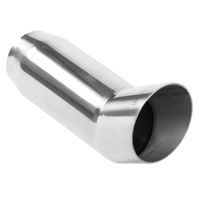 MagnaFlow Exhaust Products 35133 Single Exhaust Tip-2.25in. Inlet/3in. Outlet - Truck Part Superstore