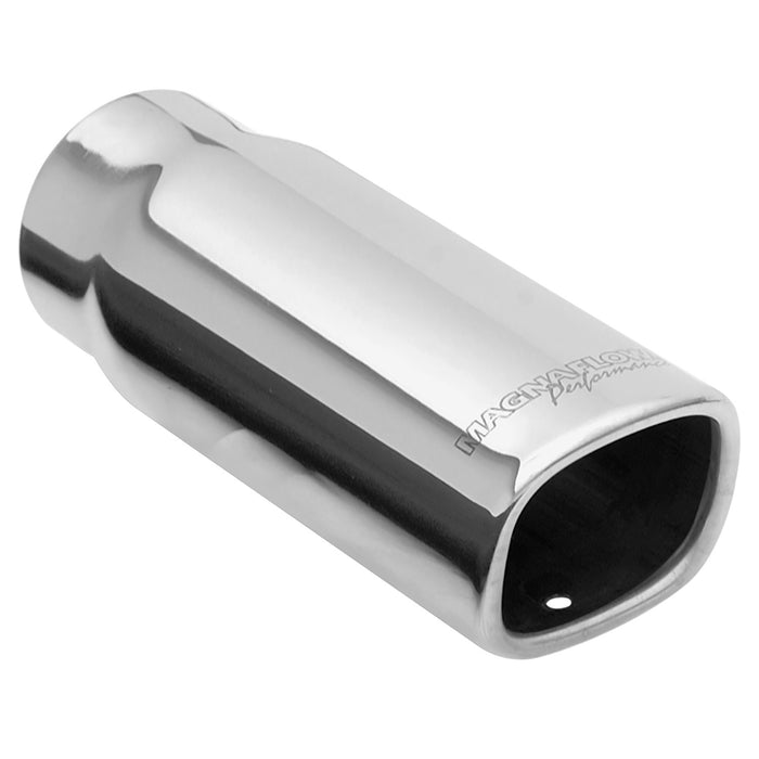 MagnaFlow Exhaust Products 35134 Single Exhaust Tip-2.25in. Inlet/2.5 x 2.75in. Outlet - Truck Part Superstore