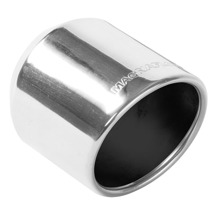 MagnaFlow Exhaust Products 35136 Single Exhaust Tip-2.5in. Inlet/4in. Outlet - Truck Part Superstore