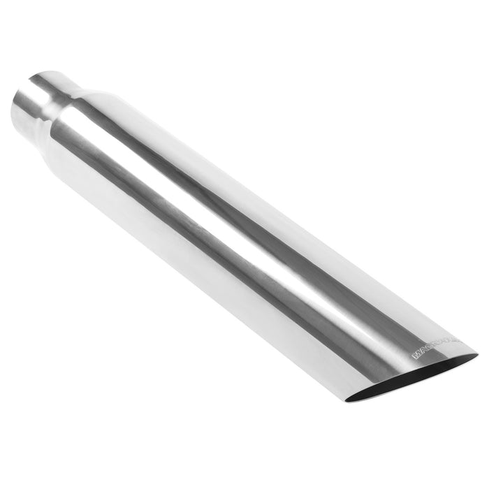 MagnaFlow Exhaust Products 35144 Single Exhaust Tip-2.5in. Inlet/3.5in. Outlet - Truck Part Superstore