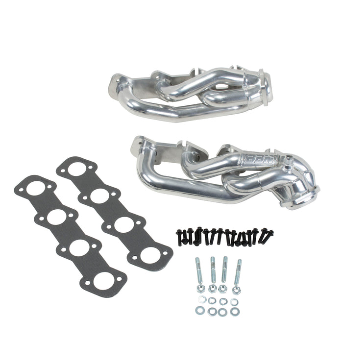 BBK Performance Parts 35150 97-03 FORD F150 97-02 FORD EXP 4.6L 1-5/8 SHORTY HEADERS (POL SILVER CERAMIC) - Truck Part Superstore