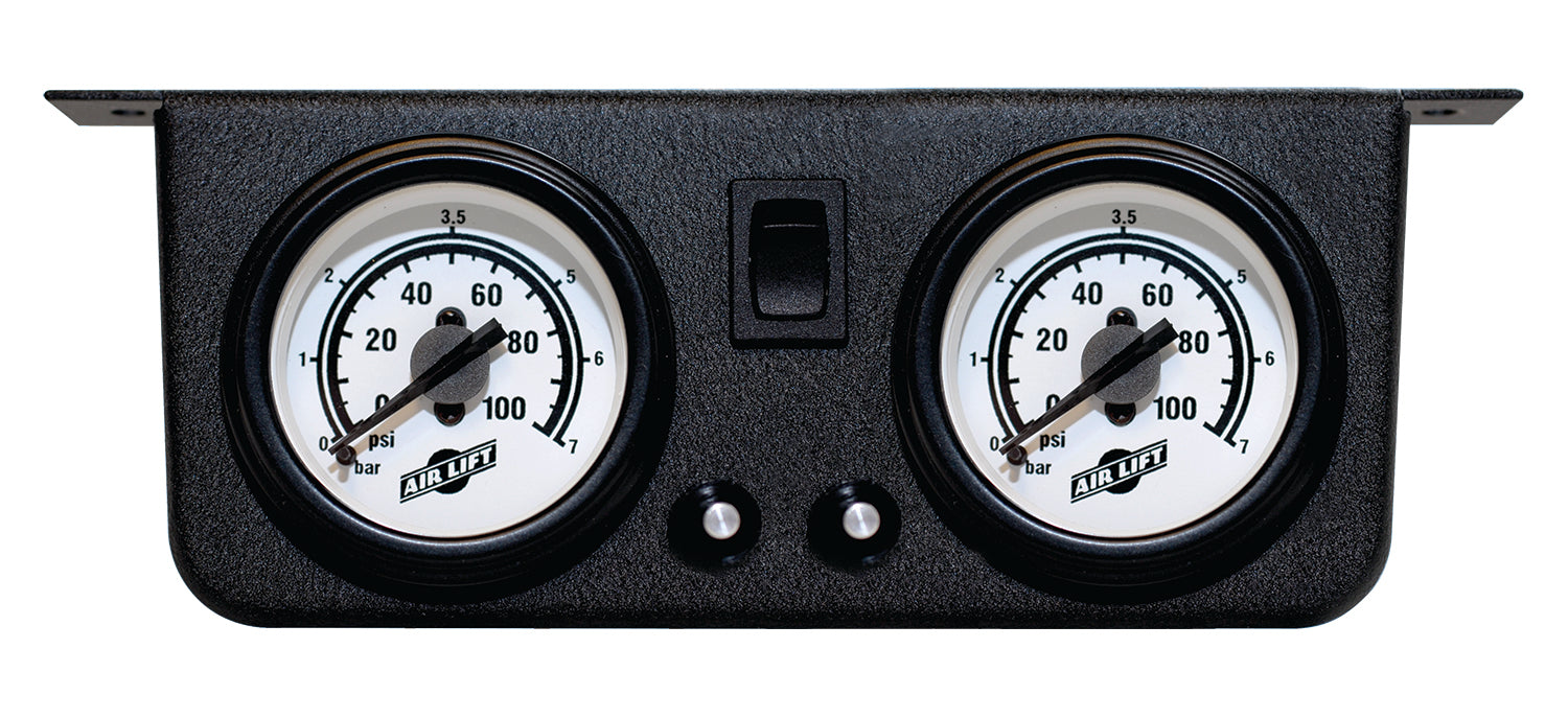 Air Lift 26159 Dual Gauge Panel Assembly for 25812 - Truck Part Superstore